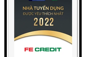 FE CREDIT lọt Top 100 Nhà tuyển dụng được yêu thích 2022