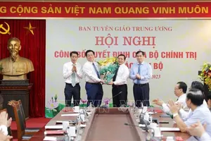 Bổ nhiệm Chủ tịch Hội đồng Khoa học các cơ quan Đảng Trung ương