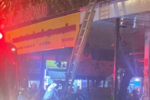 Hà Nội: Cháy Trung tâm Tiêm chủng huyện Quốc Oai