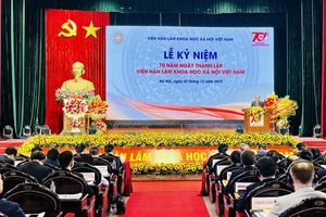 Quang cảnh lễ kỷ niệm. Ảnh: Báo QĐND