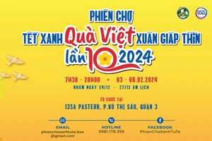 Phiên chợ “Tết xanh - Quà Việt”