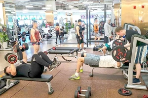 Phòng tập gym truyền thống ở Trung Quốc. Ảnh: CHINA DAILY