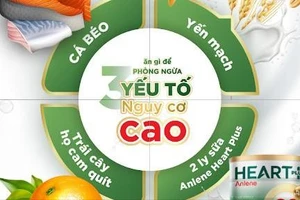 Chế độ dinh dưỡng đồng hành để có trái tim khỏe