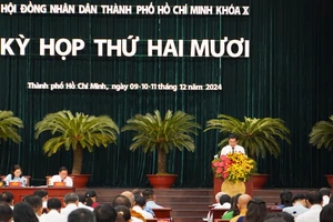 Quang cảnh kỳ họp thứ 20, HĐND TPHCM khóa X, nhiệm kỳ 2021 – 2026