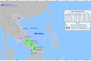 Ứng phó với áp thấp nhiệt đới trên Biển Đông