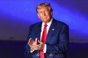 Tổng thống đắc cử Mỹ Donald Trump. Ảnh: THX/TTXVN