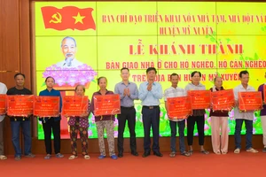 Chương trình xóa nhà tạm, nhà dột nát ở Sóc Trăng: Bàn giao hơn 2.000 nhà mới cho người dân đón tết