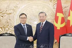 Tổng Bí thư Tô Lâm tiếp Đại sứ Hàn Quốc tại Việt Nam Choi Young Sam
