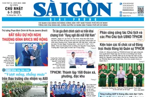 Báo Sài Gòn Giải Phóng ngày 6/7/2025