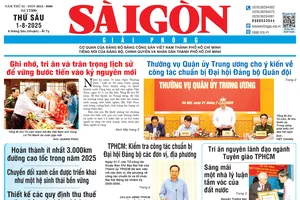 Báo Sài Gòn Giải Phóng ngày 1/8/2025