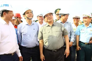 Thủ tướng Phạm Minh Chính kiểm tra tiến độ sân bay Long Thành