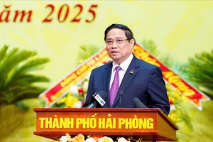 Thủ tướng: Hải Phòng phải nhìn xa, trông rộng, nghĩ sâu, làm lớn