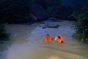 Lũ lịch sử ở Thái Nguyên