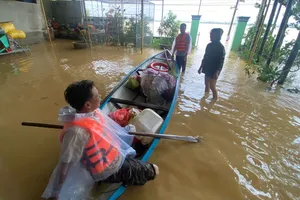 Người dân Đà Nẵng sống chật vật giữa vùng lũ