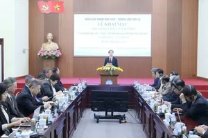 Lễ khai mạc Diễn đàn Nhân dân Việt - Trung lần thứ 13, ngày 24-11