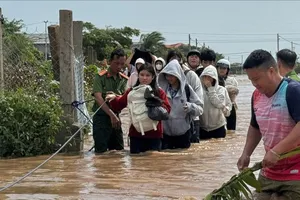 Khánh Hòa: Nhiều khu vực ngập cục bộ sau mưa lớn