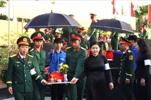 Đồng Nai: Truy điệu và an táng 41 hài cốt liệt sĩ