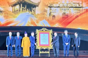 Quần thể Yên Tử - Vĩnh Nghiêm - Côn Sơn, Kiếp Bạc nhận bằng Di sản Văn hóa thế giới