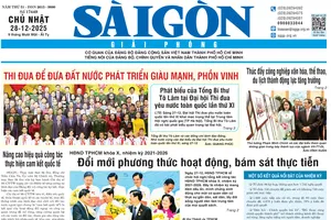 Báo Sài Gòn Giải Phóng ngày 28/12/2025