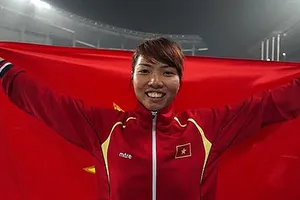  Bùi Thị Thu Thảo có HCV tại chặng 3 giải Asian Grand Prix 2017. Ảnh tư liệu