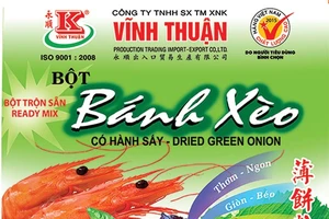 Bột Vĩnh Thuận hương vị tuyệt vời