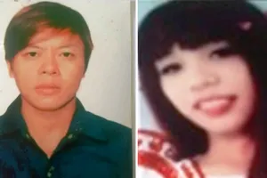 Phạm Duy Thức Anh (trái) và Lê Thị Hằng