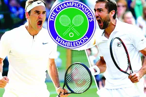 Liệu Cilic (phải) có ngăn cản được Federer tiếp tục chặng đường vinh quang mới?