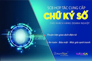 SCB hợp tác cung cấp dịch vụ chữ ký số cho khách hàng doanh nghiệp