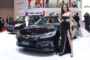 Dòng xe Honda Accord tại triển lãm