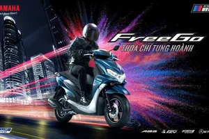 Công ty Yamaha Motor Việt Nam chính thức giới thiệu mẫu xe tay ga FreeGo 125cc với th