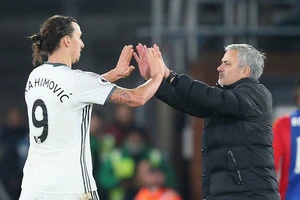 Jose Mourinho và Zlatan Ibrahimovic