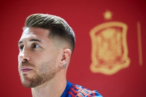 Thủ quân tuyển tây Ban Nha Sergio Ramos