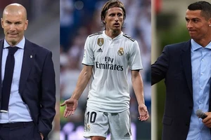 Zidane, Modric và Ronaldo