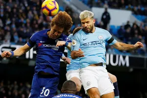 David Luiz (trái, Chelsea) và Sergio Aguero (Man City) sẽ là 2 nhân tố quyết định cuộc chiến.