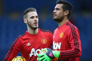 Davbid De Gea và Sergio Romero