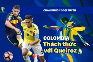 Bảng B: COLOMBIA Thách thức với Queiroz