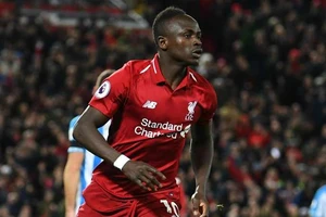 Sadio Mane trong màu áo Liverpool