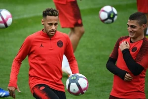 Neymar chăm chỉ tập luyện và đã sẵn sàng vào giải