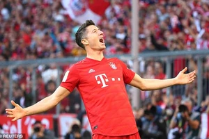 Tiền đạo người Ba Lan Robert Lewandowski