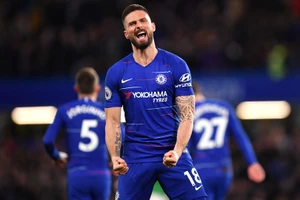 Olivier Giroud sẽ đá cắm trận này