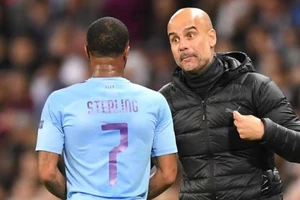 Pep và Raheem Sterling