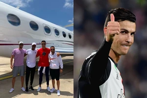 Tham quan chiếc máy bay phản lực xinh đẹp của Cristiano Ronaldo