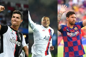 Ronaldo, Mbappe và Messi