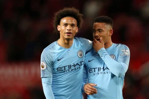 Leroy Sane và Gabriel Jesus