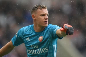 Thủ thành Bernd Leno của Arsenal