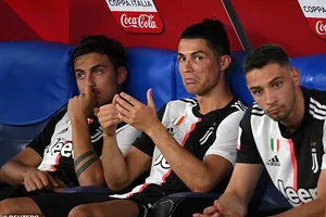 Ronaldo gây thất vọng trong cả 2 trận Cúp nước Ý