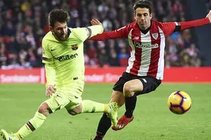 Leo Messi sẽ phải gánh trọng trách ghi bàn trước Bilbao