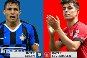 Inter Milan tõ ra trên chân Leverkusen