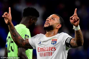 Memphis Depay tier612p tu56c tỏa sáng trên đấu trường Ligue 1