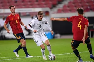 Timo Werner mở tỷ số cho tuyển Đức